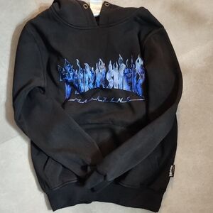 Thrasher Black Hoodie...M